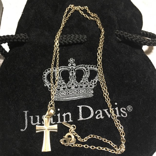 Justin Davis(ジャスティンデイビス)のJustin Davis ネックレス クロス 黒夢 KUROYUME 清春 メンズのアクセサリー(ネックレス)の商品写真