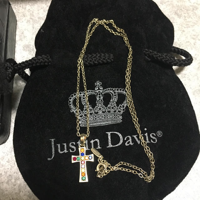 Justin Davis(ジャスティンデイビス)のJustin Davis ネックレス クロス 黒夢 KUROYUME 清春 メンズのアクセサリー(ネックレス)の商品写真