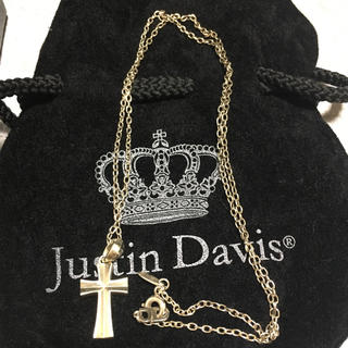 ジャスティンデイビス(Justin Davis)のJustin Davis ネックレス クロス 黒夢 KUROYUME 清春(ネックレス)