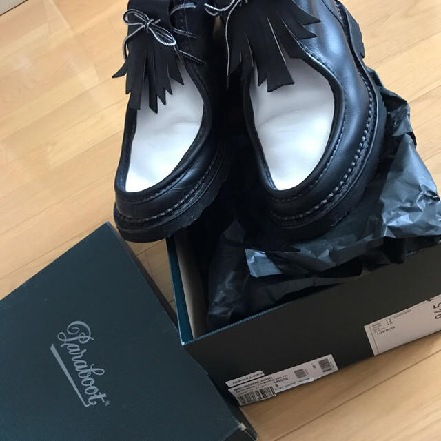 Paraboot(パラブーツ)ののぼ様 限定sacai paraboot size9 美品 メンズの靴/シューズ(ブーツ)の商品写真