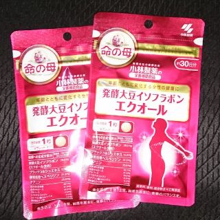 コバヤシセイヤク(小林製薬)の小林製薬 エクオール 命の母 30日分×2袋(ダイエット食品)