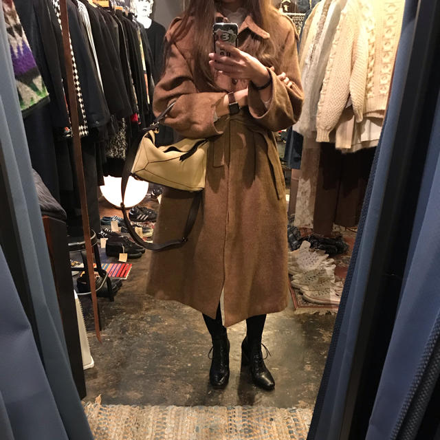 france vintage wool coat.