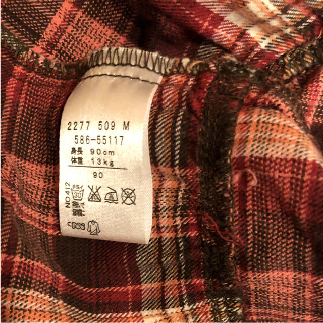 3can4on(サンカンシオン)のワンピース 90 キッズ/ベビー/マタニティのキッズ服女の子用(90cm~)(ワンピース)の商品写真