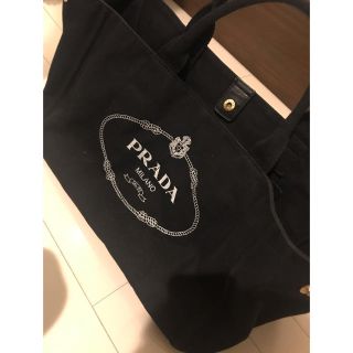 プラダ(PRADA)のPRADA カナパ ブラック L(ハンドバッグ)