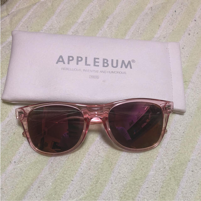 APPLEBUM(アップルバム)のapplebum  サングラス クリアピンク メンズのファッション小物(サングラス/メガネ)の商品写真