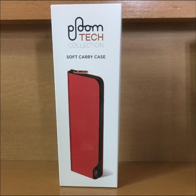 PloomTECH(プルームテック)の新品未開封‼️正規品 プルームテック ソフトキャリーケース 赤 メンズのファッション小物(タバコグッズ)の商品写真