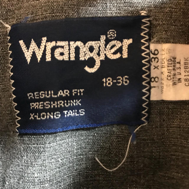 Wrangler(ラングラー)のWrangler 長袖シャツ 柄シャツ メンズのトップス(シャツ)の商品写真