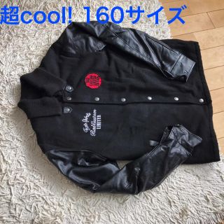 ラッドカスタム(RAD CUSTOM)の★BeBe-RAD Custom★超coolなスタジャン160黒♪(ジャケット/上着)