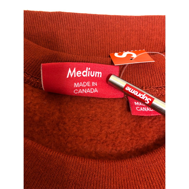 Supreme(シュプリーム)のsupreme box logo crewneck レッド red メンズのトップス(スウェット)の商品写真