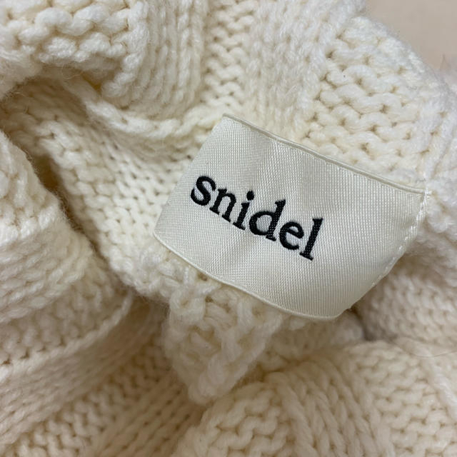 SNIDEL(スナイデル)のsnidel タートルネック ケーブル ニット レディースのトップス(ニット/セーター)の商品写真