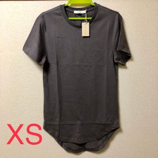 フィアオブゴッド(FEAR OF GOD)のmnml 裾ラウンドTEE XSサイズ チャコールグレー(Tシャツ/カットソー(半袖/袖なし))