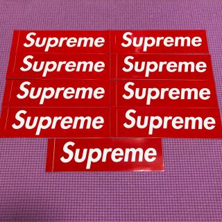 シュプリーム(Supreme)のsupreme ステッカー 9枚(ステッカー)