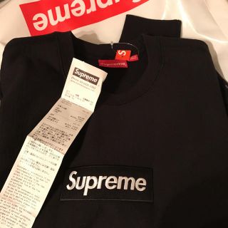 シュプリーム(Supreme)のSupreme 18FW Box Logo Crewneck BLACKサイズL(スウェット)