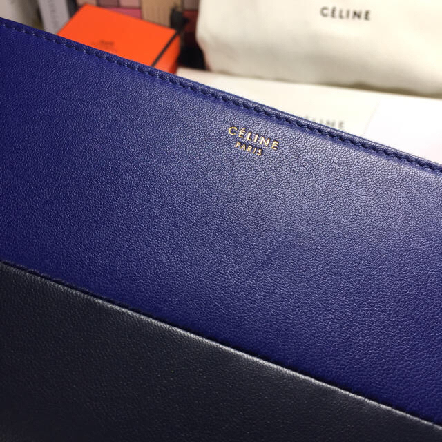 celine(セリーヌ)の◾︎新品◾︎Celine セリーヌ バイカラーZipped 長財布 レディースのファッション小物(財布)の商品写真