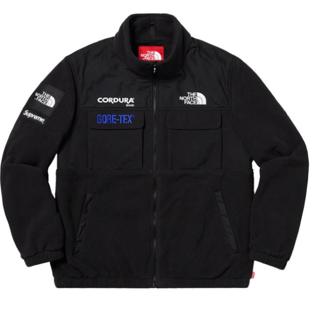 Supreme north face fleece jacket Lサイズ-