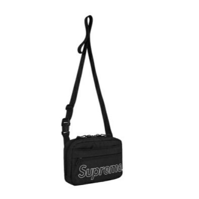 黒 18aw Supreme shoulder bag