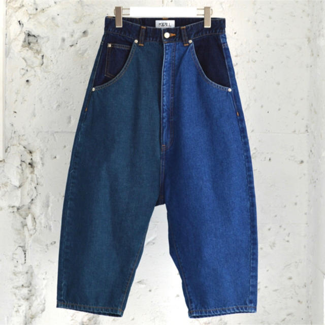 KIDILL cropped eazy denim pants