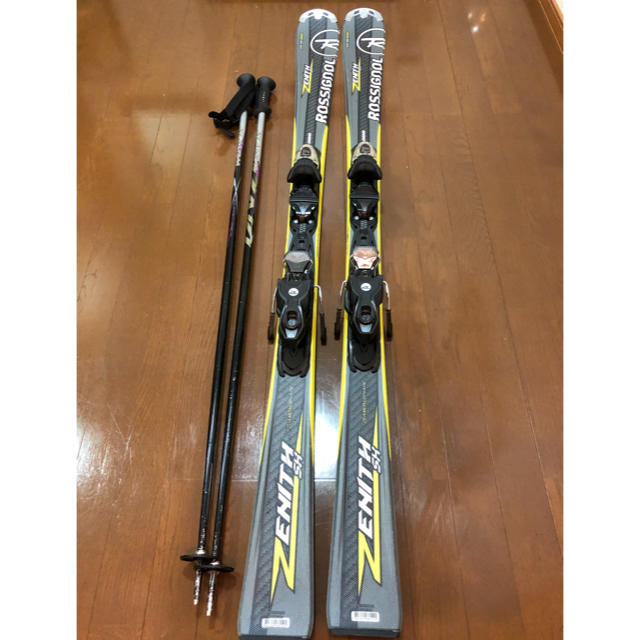 ROSSIGNOL(ロシニョール)のロシニョール ゼニス SX  スキー板  156cm  美品 スポーツ/アウトドアのスキー(板)の商品写真