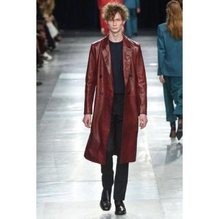 美品☆Paul Smith ポールスミス 最高級レザー チェスターコート