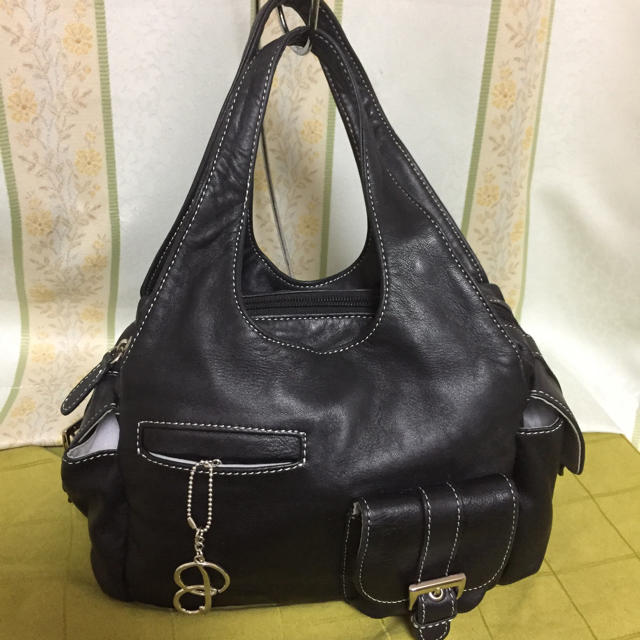 濱野皮革工芸(ハマノヒカクコウゲイ)の濱野ラムレザーハンドバッグ レディースのバッグ(ハンドバッグ)の商品写真