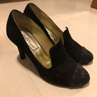 オデットエオディール(Odette e Odile)のodette odile オデットエオディール ブラックパンプス★ 22.5cm(ハイヒール/パンプス)