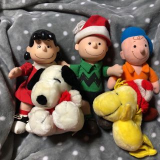 スヌーピー(SNOOPY)の〈まー様専用〉スヌーピーと仲間たち（ぬいぐるみ）(ぬいぐるみ/人形)