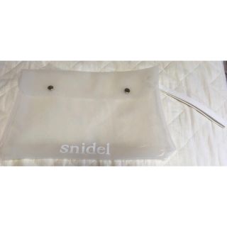 スナイデル(SNIDEL)の【snidel】レディース透明手持ちバッグ(ハンドバッグ)