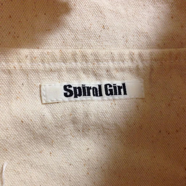 SPIRAL GIRL(スパイラルガール)のSpiral Girl トートバッグ レディースのバッグ(トートバッグ)の商品写真