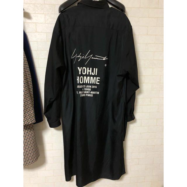 18ss スタッフシャツ yohjiyamamoto