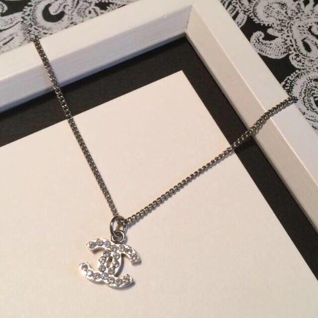 ✝CHANELラインストーンネックレス✝ ✝CHANELラインストーンネックレス✝