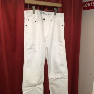 リーバイス(Levi's)のLevis black STAR 32 86 ホワイト チノパン(チノパン)