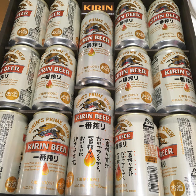 キリン(キリン)のキリン一番搾りビールセット 食品/飲料/酒の酒(ビール)の商品写真