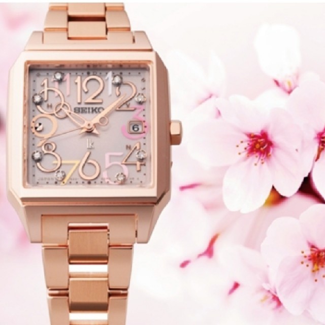 【本物新品保証】 SEIKO - 100周年 電波ソーラー SSVW014 LUKIA SEIKO 限定 超美品 腕時計