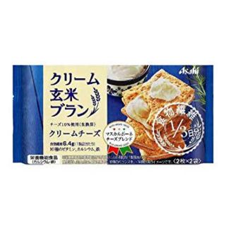 アサヒ(アサヒ)のクリーム玄米ブラン クリームチーズ味(ダイエット食品)