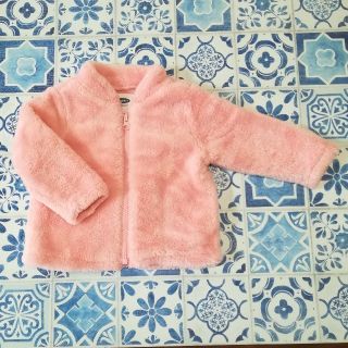 ベビーギャップ(babyGAP)の75 OLD NAVY フリースジャケット ピンク(ジャケット/コート)