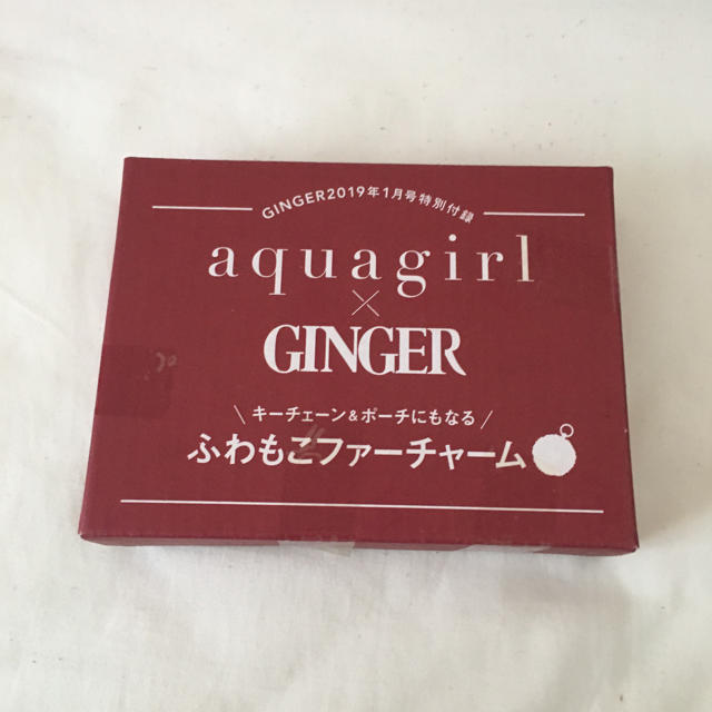 aquagirl(アクアガール)のaquagirl ふわもこファーチャーム レディースのアクセサリー(チャーム)の商品写真