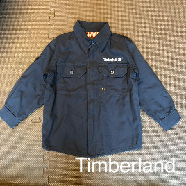 Timberland(ティンバーランド)のTimberland ジャケット110〜120cm ネイビー キッズ/ベビー/マタニティのキッズ服男の子用(90cm~)(ジャケット/上着)の商品写真