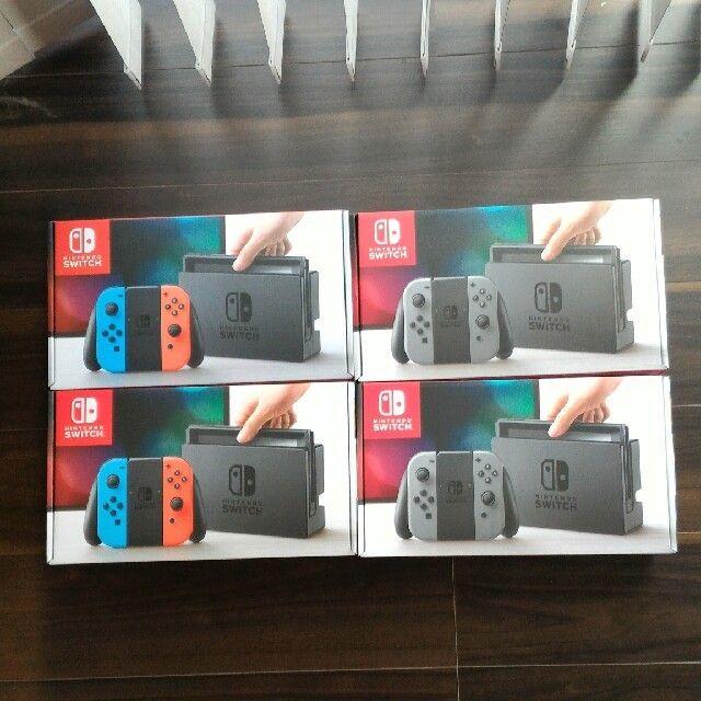 定番 Nintendo Switch - Nintendo Switch 4台 家庭用ゲーム機本体