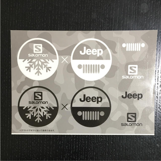 SALOMON(サロモン)のSalomon x JEEP ステッカー スポーツ/アウトドアのスノーボード(アクセサリー)の商品写真