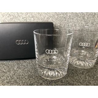 アウディ(AUDI)のスノーボール様専用【新品】Audi アウディ ペアグラス(グラス/カップ)