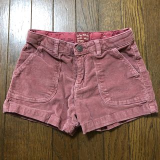 ザラキッズ(ZARA KIDS)のZARA GIRLS SIZE 7 コーデュロイ ショートパンツ 短パン(パンツ/スパッツ)