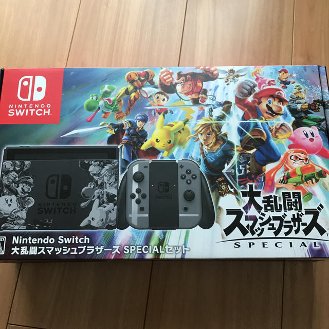 1個Joy-ConグリップNintendo Switch 本体 新品「大乱闘スマブラ SPECIAL」