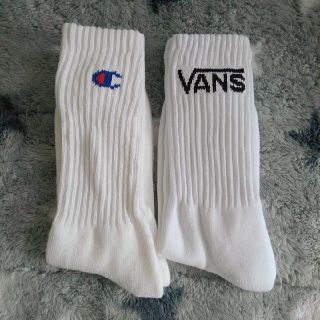 ヴァンズ(VANS)のVANS&Champion《未使用》バンズ・チャンピオン／ソックス2足(ソックス)