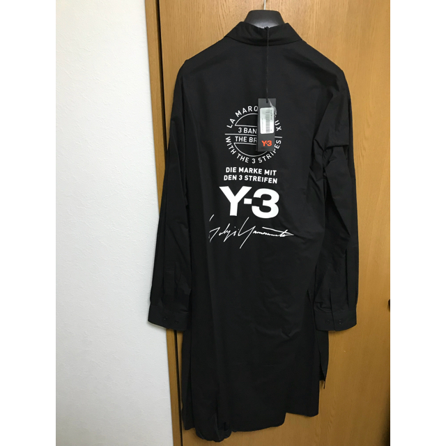 Y-3(ワイスリー)の【希少限定デザイン⁉️】Y-3 ヨウジヤマモト スタッフコートadidas メンズのジャケット/アウター(ステンカラーコート)の商品写真