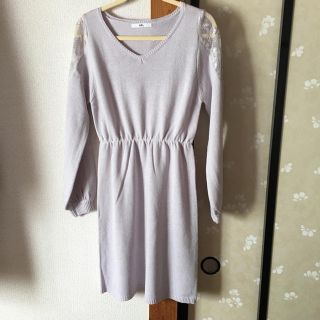 グレイル(GRL)の2000円から1800に値下げしましたGRLニットワンピース(ひざ丈ワンピース)