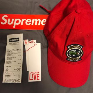 シュプリーム(Supreme)のsupreme lacoste cap(キャップ)