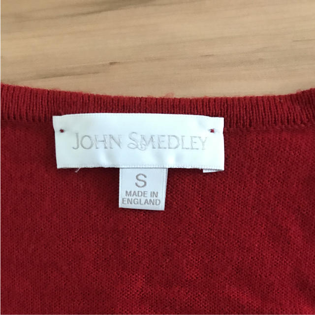 JOHN SMEDLEY(ジョンスメドレー)のJOHN SMEDLEY Vネックセーター レディースのトップス(ニット/セーター)の商品写真