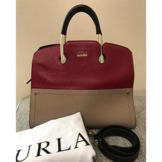 フルラ(Furla)の美品 FURLA ポラリス  ハンドバッグ(ハンドバッグ)