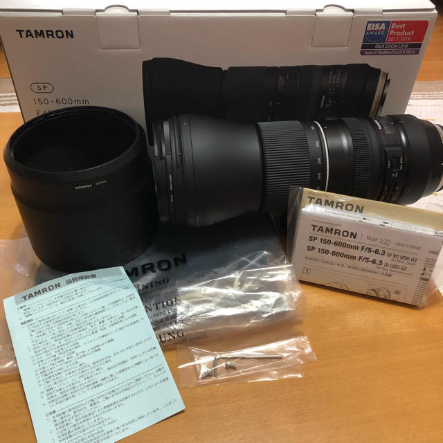 TAMRON150-600mm f/5-6.3 G2 canonキヤノン用新品並 誕生日プレゼント