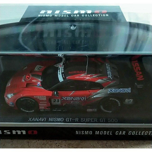 日産(ニッサン)の未使用 EBBRO '08 XANAVI NISMO GT-R #23 ニスモ箱 エンタメ/ホビーのおもちゃ/ぬいぐるみ(ミニカー)の商品写真